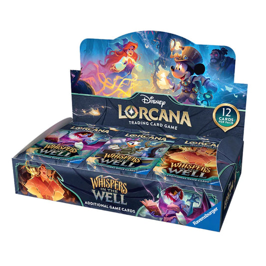 Disney Lorcana Whispers in the Well Booster Box