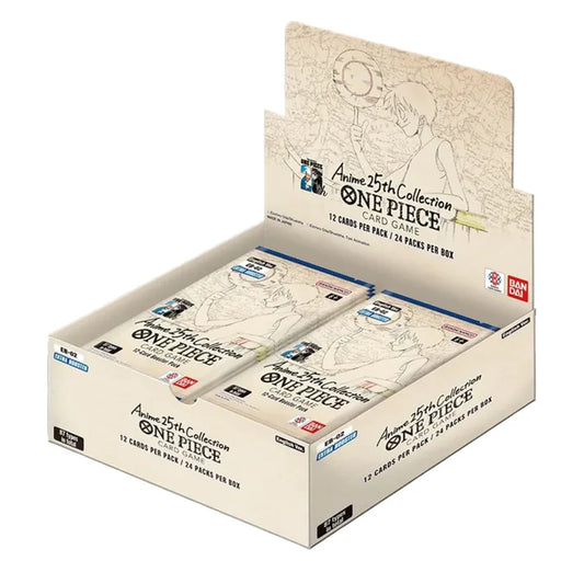 One Piece Extra Booster Anime 25th Collection Booster Box