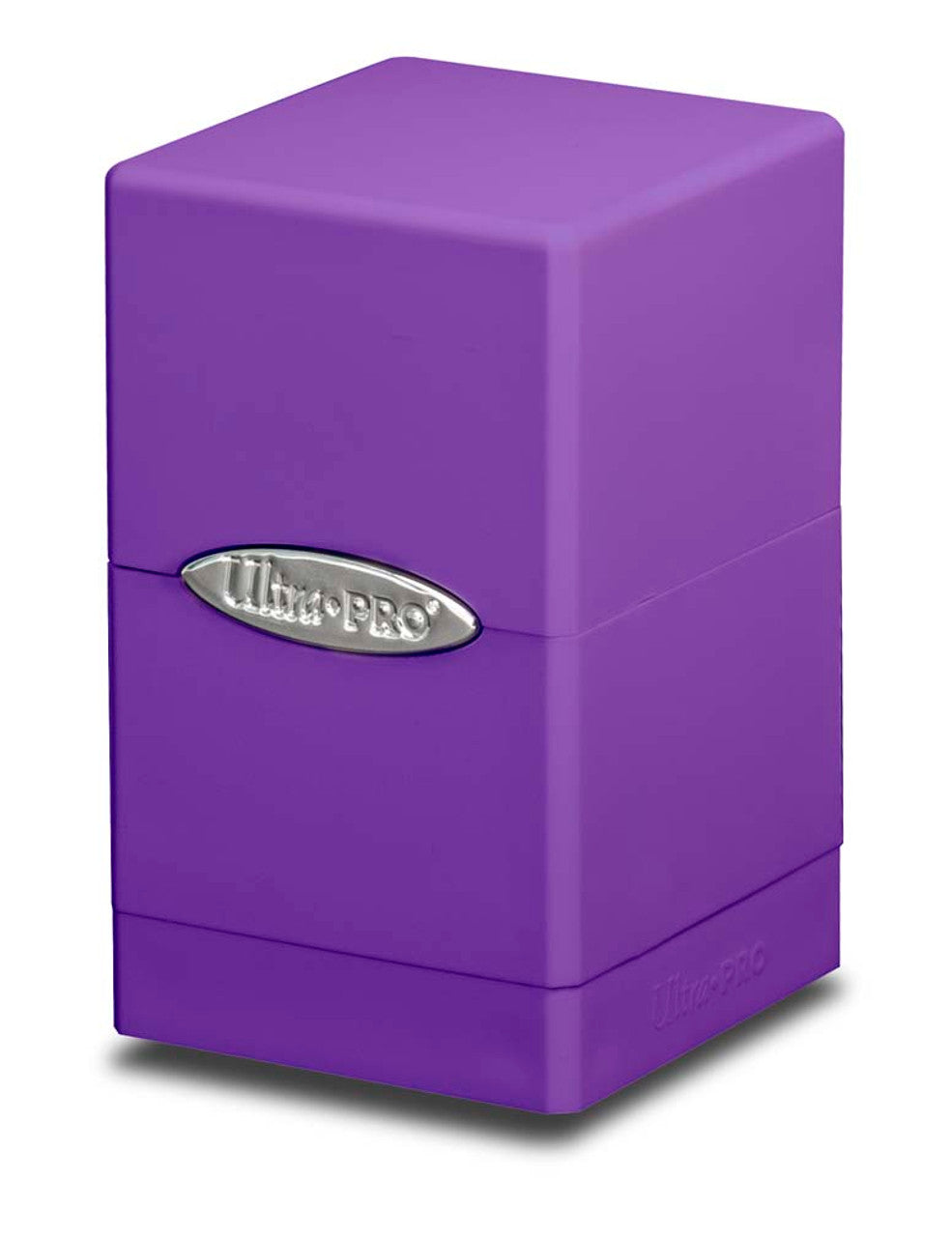 Satin Tower Deck Box - Purple